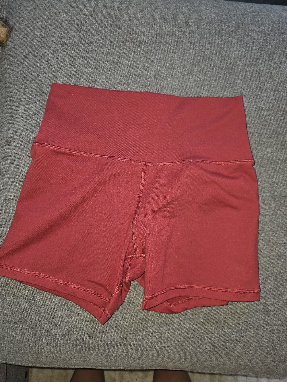 Aerie OFFLINE Red Biker Shorts LG